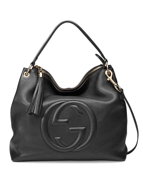 gucci purse black and brown leather old|luxury shoulder purses on sale.